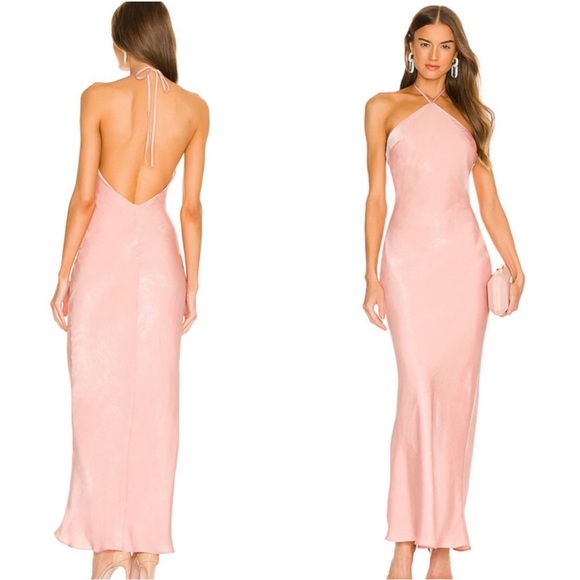 Backless Halter neck Maxi dress - Picture 5 of 6